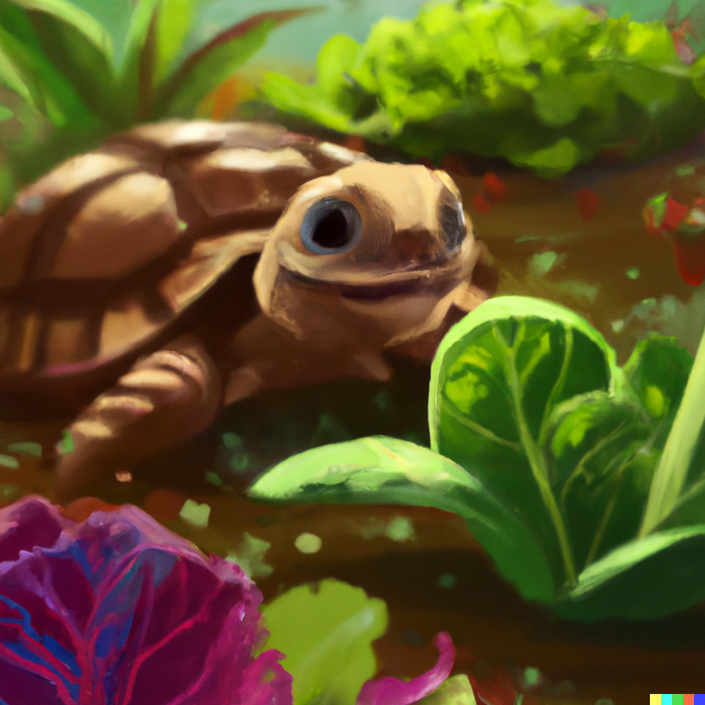doğada kaplumbağa